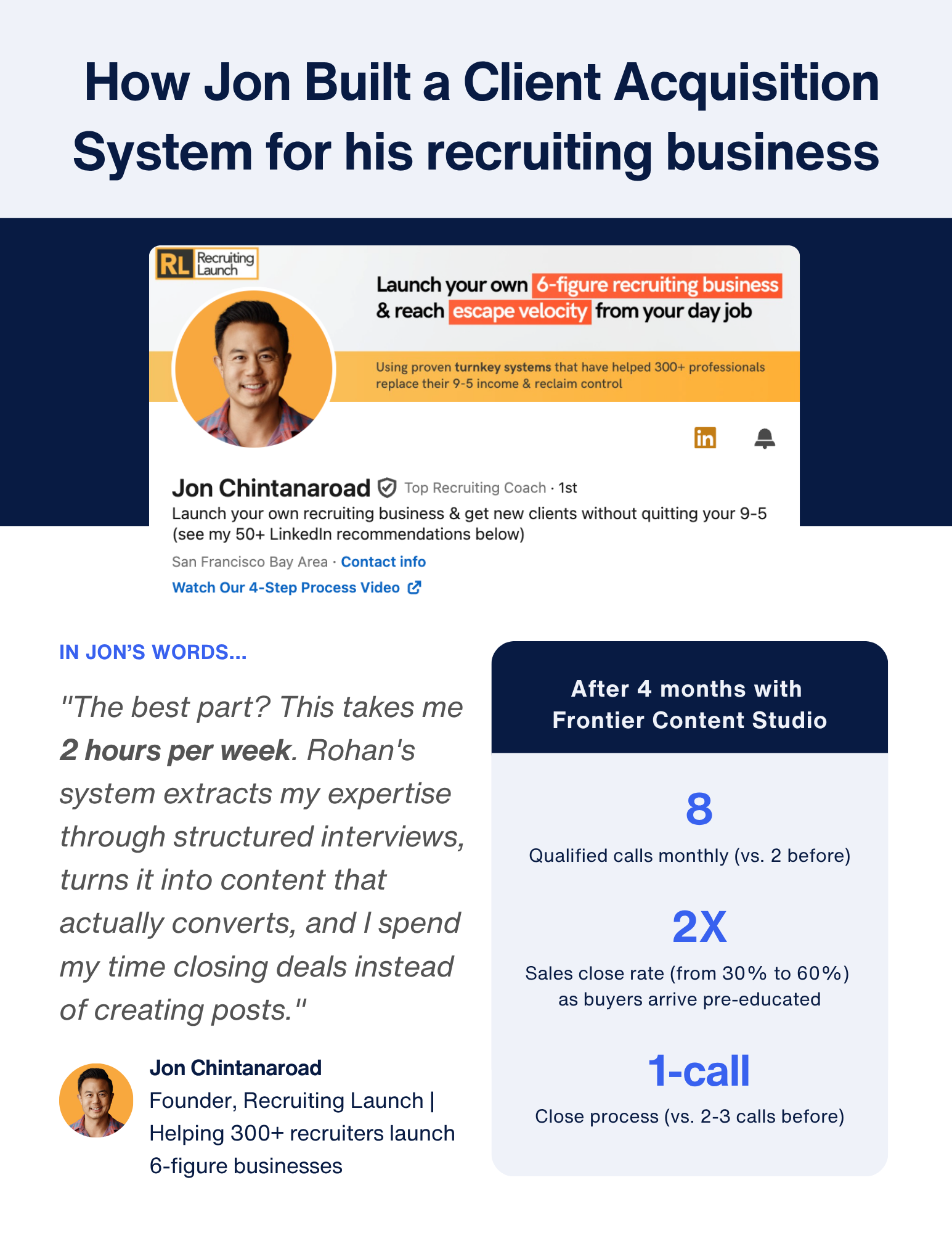 Jon Chintanaroad case study